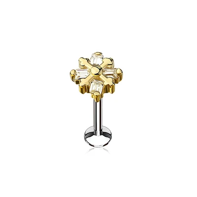 PREMIUM Crystal Square Flat Back 16g