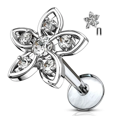 PREMIUM Claw-Set Petals Flat Back 16g