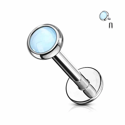 PREMIUM Bezel-Set Moonstone Flat Back 16g