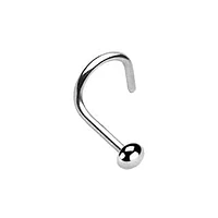 Surgical Steel Nose Screw 18g