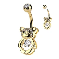 Bear Navel Barbell 14g