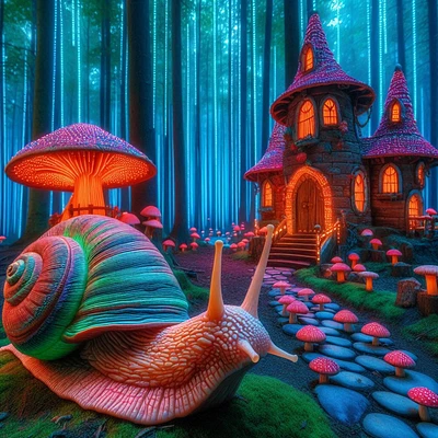 Ember Glow Mushy Snail