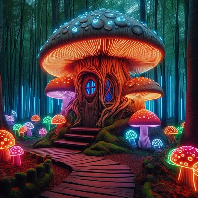 Hidden Forest Mushy House