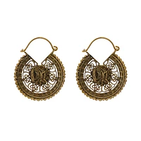 Brass Lotus Tunnel Hanger