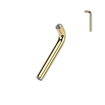 PREMIUM Titanium Plain Christina Bar 14g