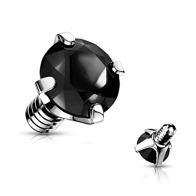 PREMIUM Claw-Set Crystal Microdermal Top