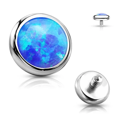 PREMIUM Bezel-Set Opal Microdermal Top