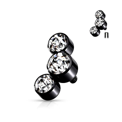 PREMIUM Crystal Rim Microdermal Top
