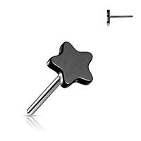 PREMIUM Titanium Star Simple Threadless Top