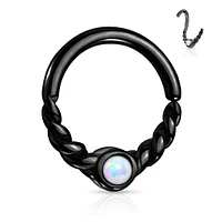 Twisted Opal Bendable Ring 16g
