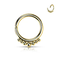 Dotwork Bendable Ring 16g
