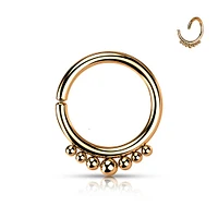 Dotwork Bendable Ring 16g