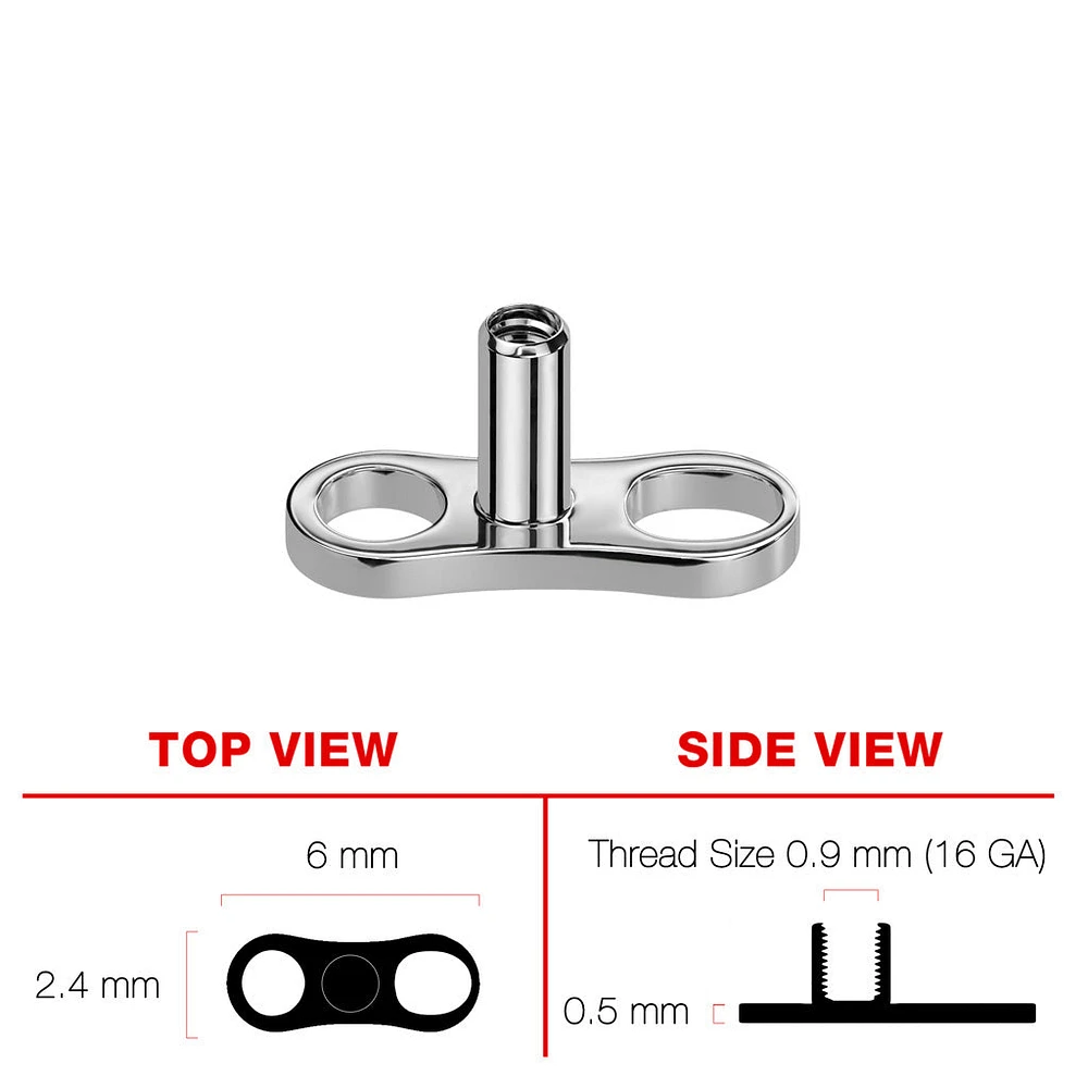 PREMIUM Titanium Dermal Foot