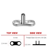 PREMIUM Titanium Dermal Foot
