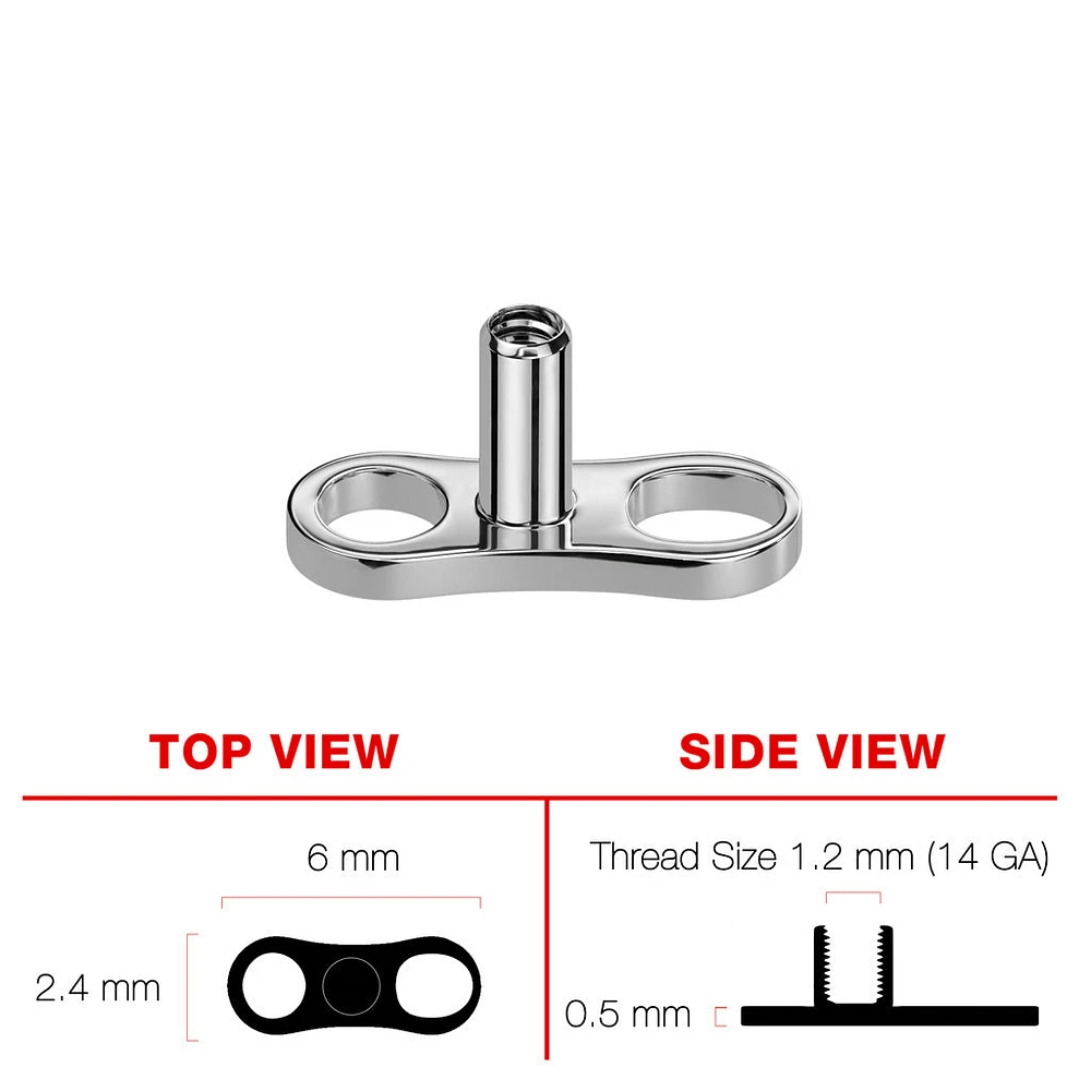 PREMIUM Titanium Dermal Foot