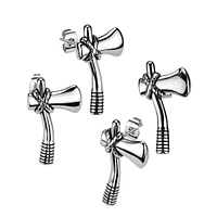 Hatchet Stud Earrings