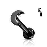 PREMIUM Simple Crescent Moon Flat Back 16g