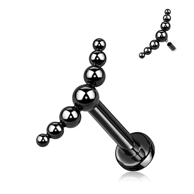 PREMIUM Dotwork Curve Flat Back 16g
