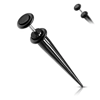 Titanium with O-Rings Faux Tapers 16g