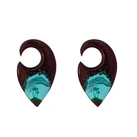 Wood and Epoxy Mushroom Weights 0g