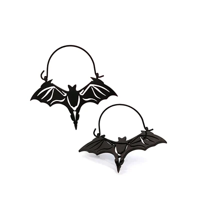 Bat Silhouette Cut-Out Tunnel Hangers