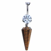 PREMIUM Chakra Navel Dangle 14g