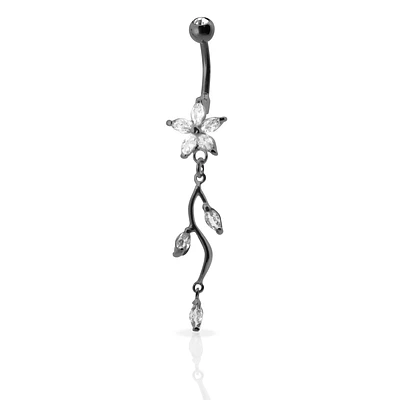 Forest Flower Navel Dangle 14g