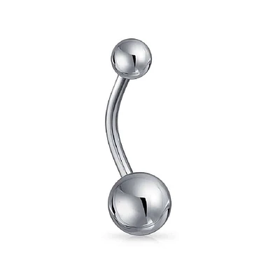 Surgical Steel Navel Barbell 14g
