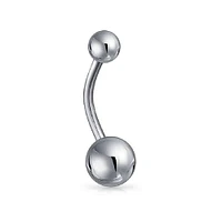 Surgical Steel Navel Barbell 14g