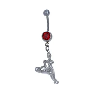 3D Sexy Time Navel Dangle 14g