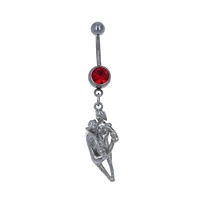 3D Sexy Time Navel Dangle 14g