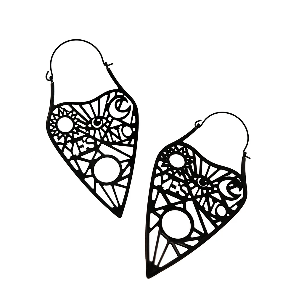 Yes No Ouija Planchette Tunnel Hangers
