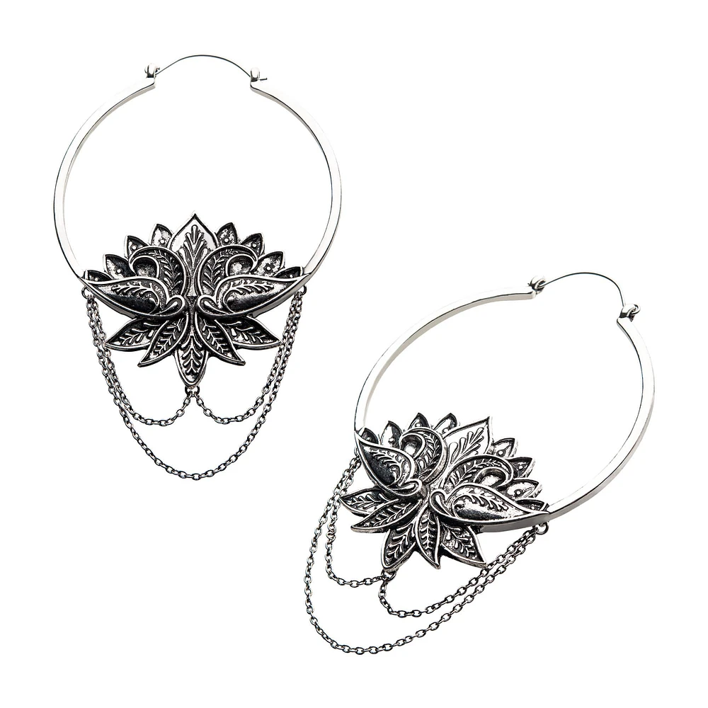 Lotus + Chain Tunnel Hangers