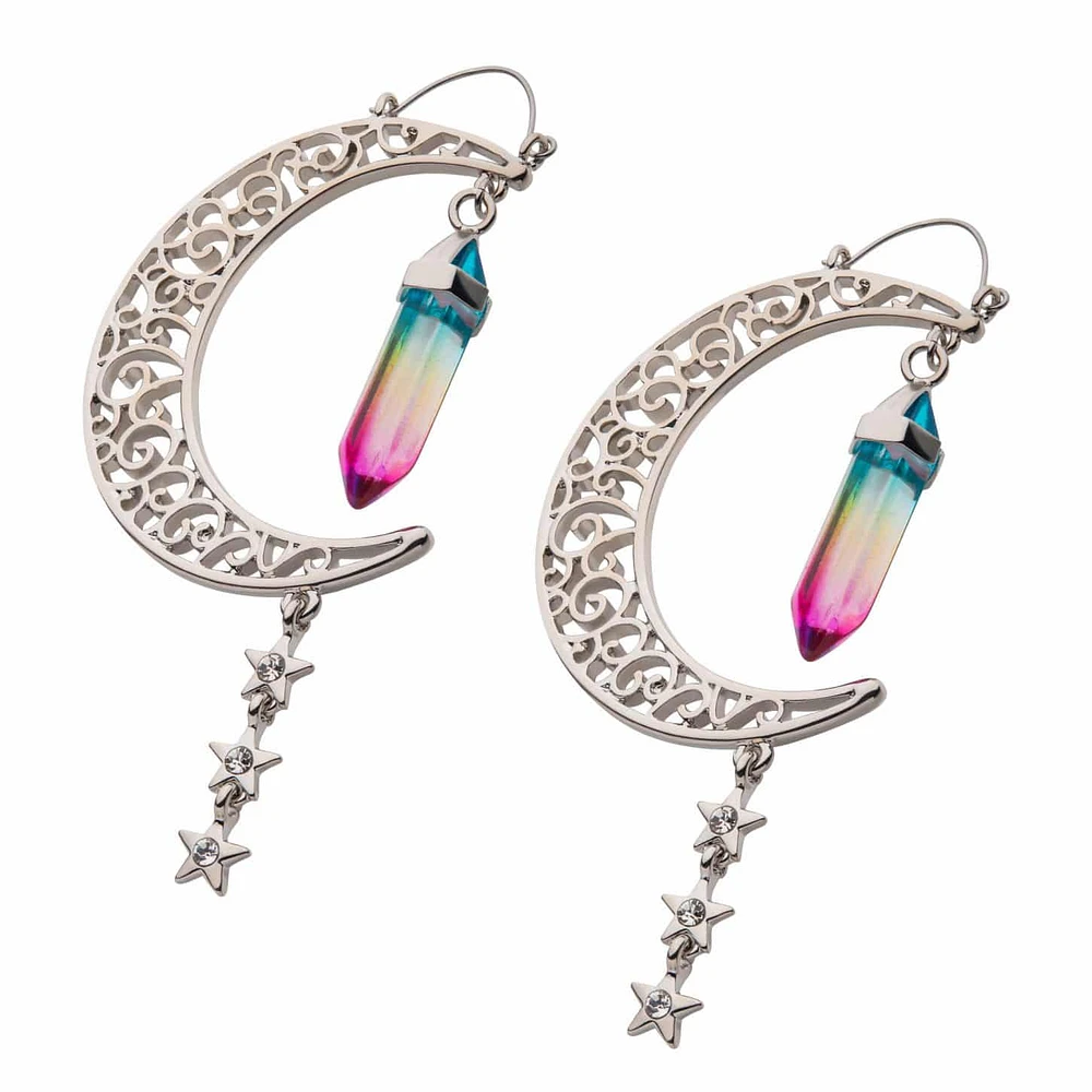 Filigree Moon Tunnel Hangers