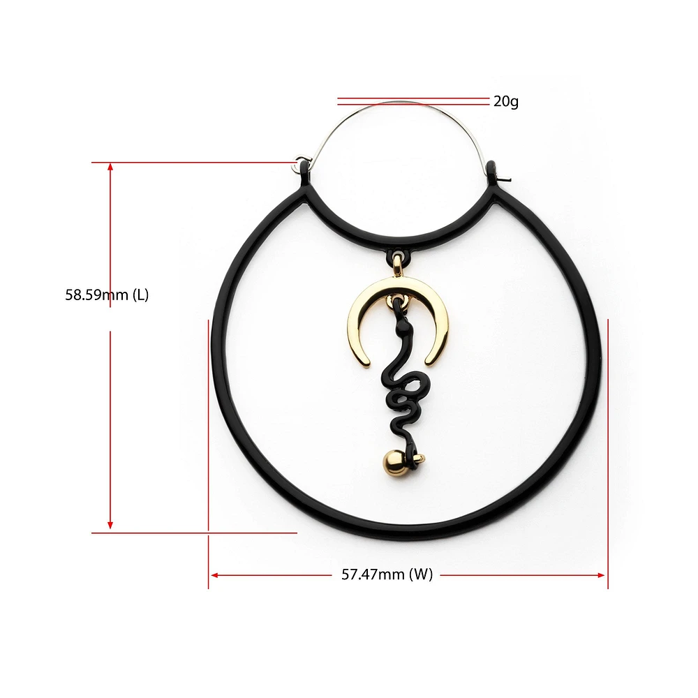 Snake Dangle Tunnel Hangers