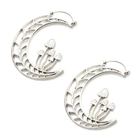 Surgical Steel Mushroom Moon Tunnel Hangers