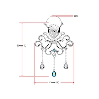 Vitrail Octopus Tunnel Hangers