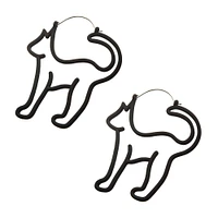 Cat Outline Tunnel Hangers