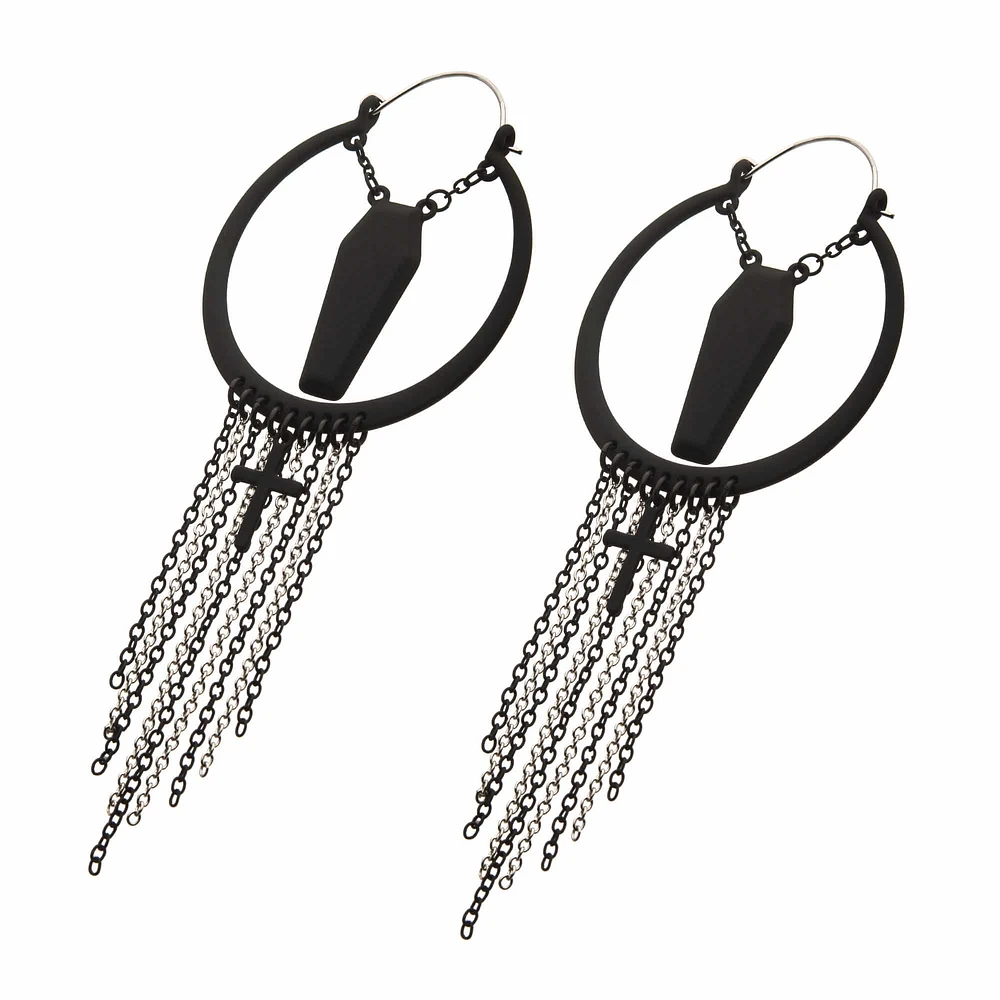Chained Coffin Tunnel Hangers