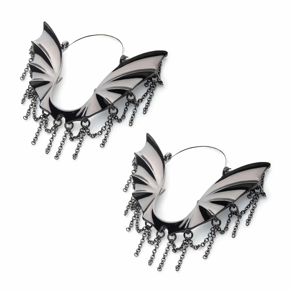 Batwing + Chains Tunnel Hangers