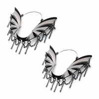 Batwing + Chains Tunnel Hangers