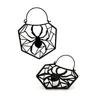 Geometric Spiderweb Tunnel Hangers