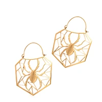 Geometric Spiderweb Tunnel Hangers