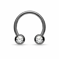 Forward Jewel Circular Barbell 14g
