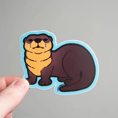 Otter - 3" Vinyl Sticker