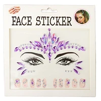Purple Face Gem