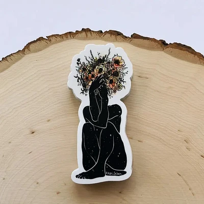 Bouquet Pose Vinyl Sticker