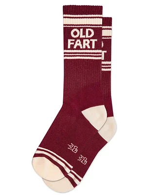 Old Fart Gym Crew Socks