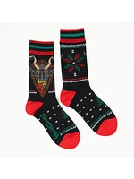 Calcetines tipo suéter Krampus