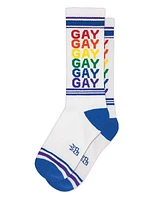 Calcetines de canalé arcoíris gay